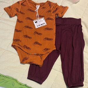 Kate Quinn Motorcycle Onsie & Pants 6-12